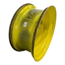 18"W x 42"D, John Deere Yellow 10-Hole Dolly Dual , -15.38" Offset