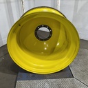 18"W x 42"D, John Deere Yellow 10-Hole Dolly Dual , -15.38" Offset