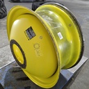 18"W x 42"D, John Deere Yellow 10-Hole Dolly Dual , -15.38" Offset