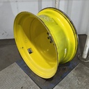 18"W x 42"D, John Deere Yellow 10-Hole Dolly Dual , -13.38" Offset