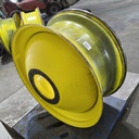 18"W x 42"D, John Deere Yellow 10-Hole Dolly Dual , -13.38" Offset