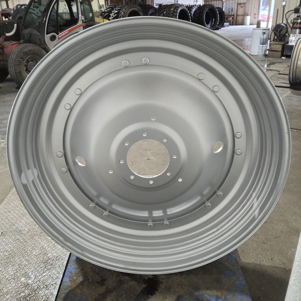 10"W x 50"D, Case IH Silver Mist 16-Hole Stub Disc (groups of 2 bolts) , 1.88" Offset