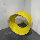 15"W x 30"D, John Deere Yellow 8-Hole Waffle Wheel (Groups of 2 Bolts)