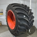 LSW1250/35R46 Goodyear Farm Optitrac R-1W 202D Fendt/Agco Red Bubble 12 hole 85%