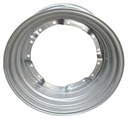 15"W x 30"D, Case IH Silver Mist 8-Hole Waffle Wheel (Groups of 2 Bolts)