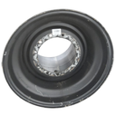 36"W x 32"D, Flat Black 12-Hole Formed Plate , -12.62" Offset
