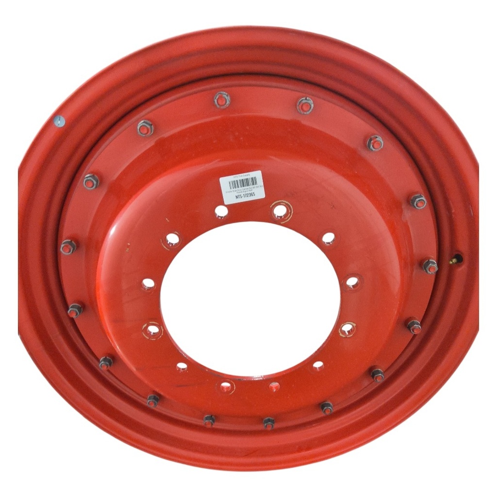12-Hole Stub Disc Center for 38"-54" Rim, Fendt/Agco Red
