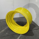 15"W x 30"D, John Deere Yellow 12-Hole Waffle Wheel (Groups of 3 bolts)