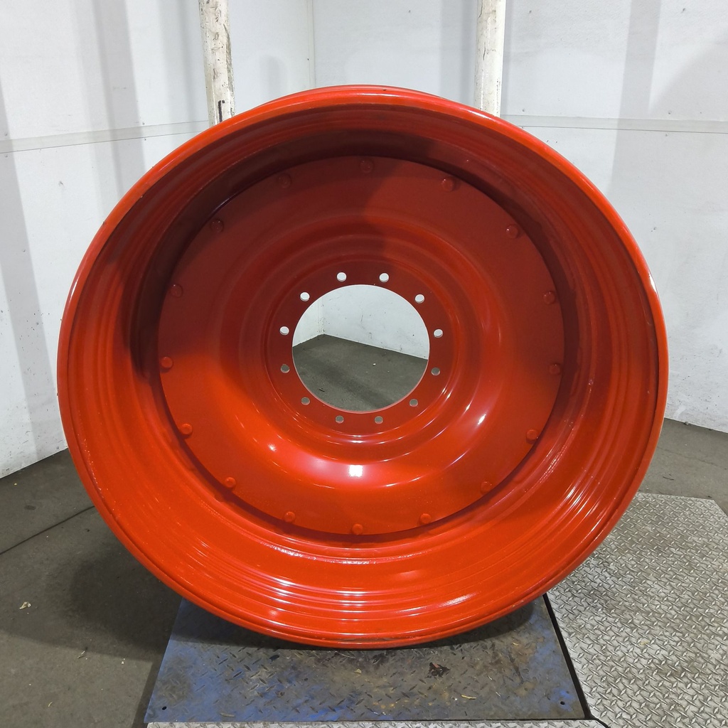15"W x 50"D, Fendt/Agco Red 16-Hole Stub Disc