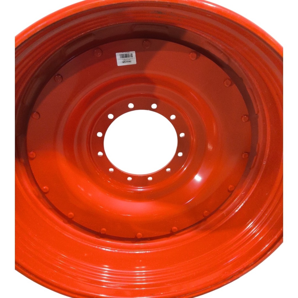 12-Hole Stub Disc Center for 46"-54" Rim, Fendt/Agco Red