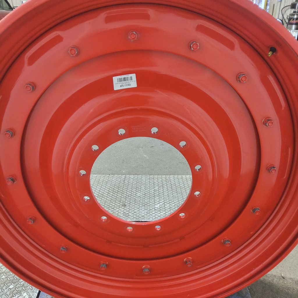 12-Hole Stub Disc Center for 46"-54" Rim, Fendt/Agco Red