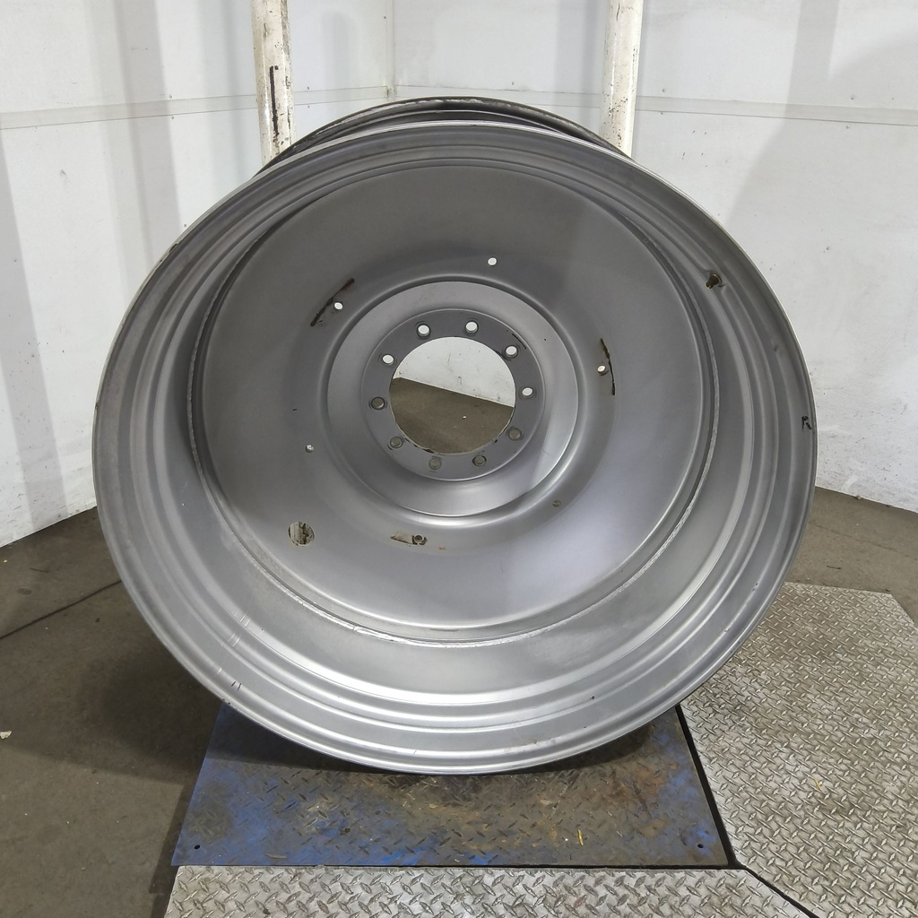 20"W x 46"D, Case IH Silver Mist 10-Hole Formed Plate , -9.62" Offset