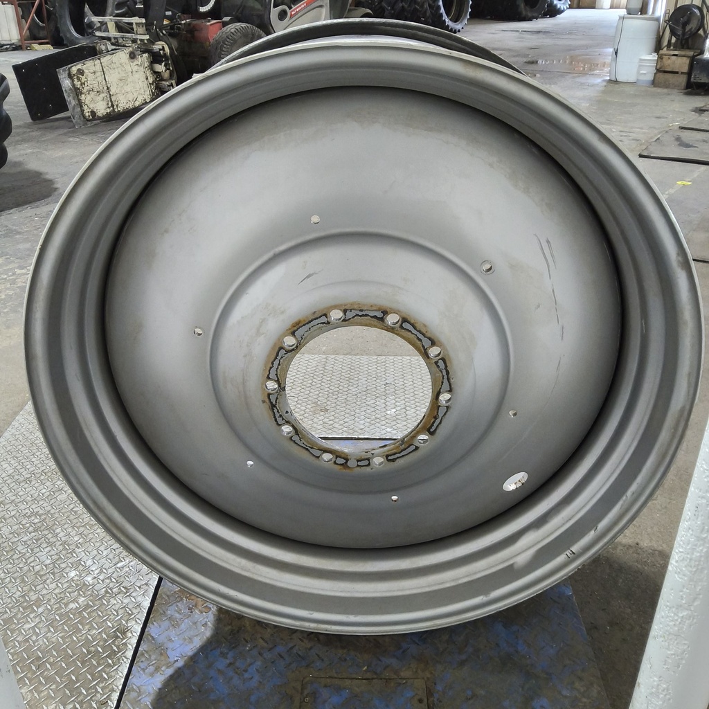 20"W x 46"D, Case IH Silver Mist 10-Hole Formed Plate , -9.62" Offset