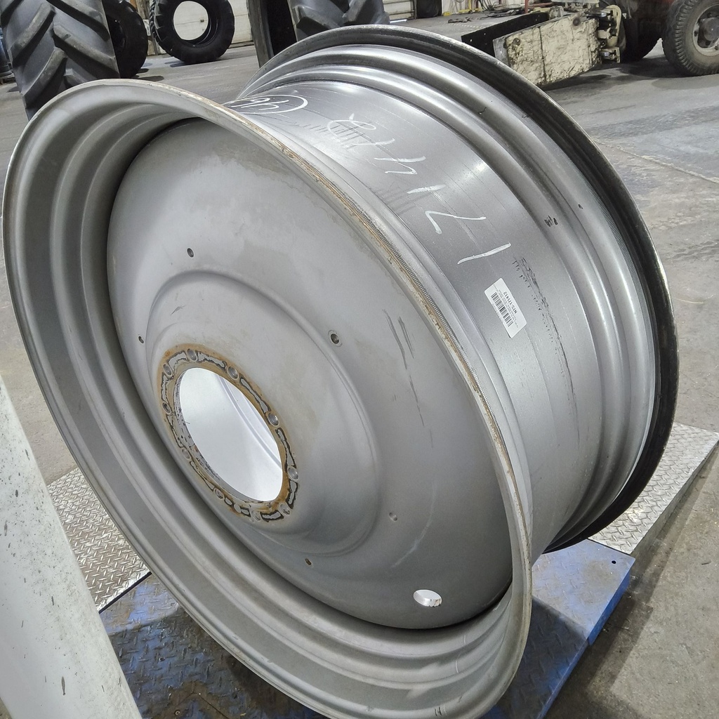 20"W x 46"D, Case IH Silver Mist 10-Hole Formed Plate , -9.62" Offset