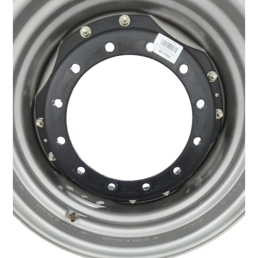 12-Hole Waffle Disc (Groups of 2 Bolts) Center for 28"-30" Rim, Black