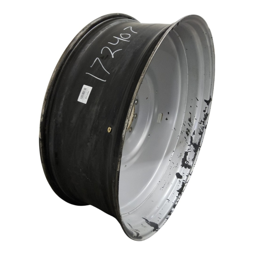 16"W x 46"D, Case IH Silver Mist 10-Hole Formed Plate , -6.88" Offset