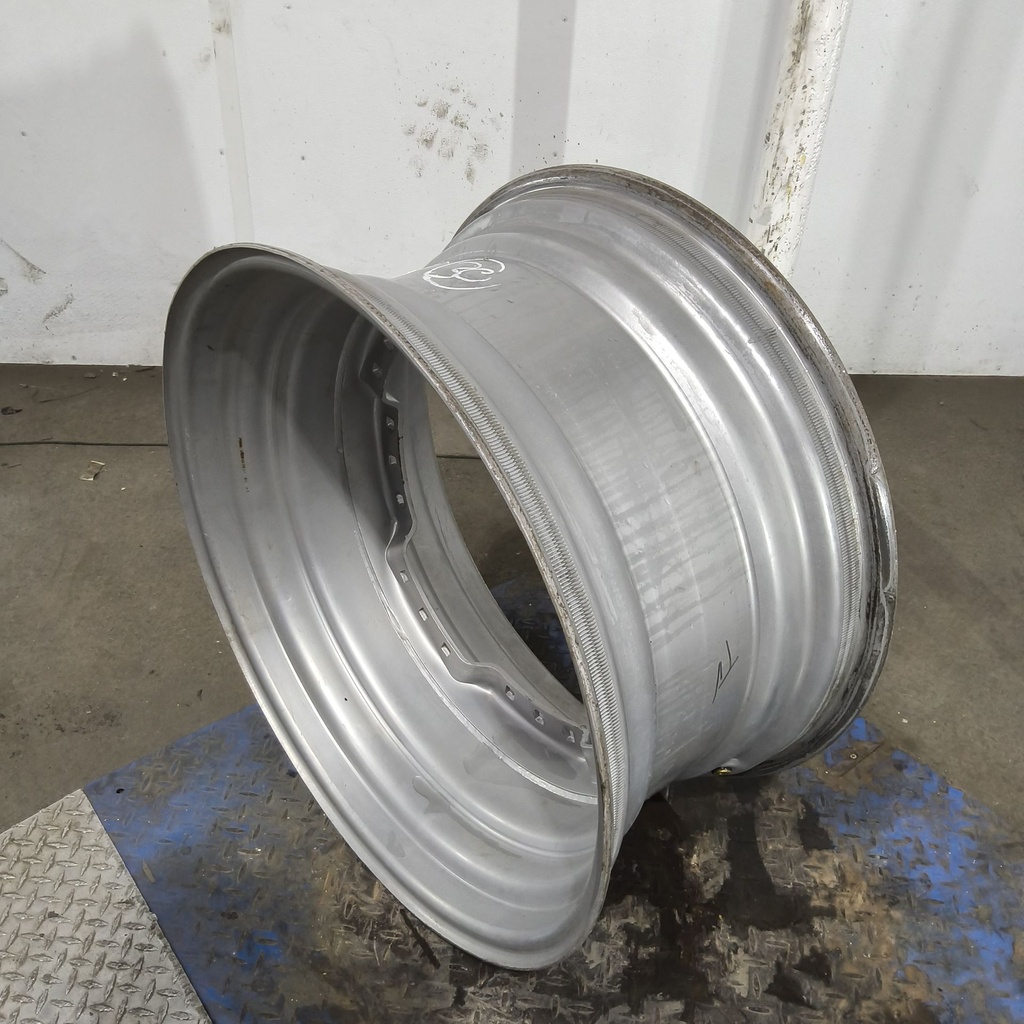 15"W x 30"D, Case IH Silver Mist 12-Hole Waffle Wheel (Groups of 3 bolts)