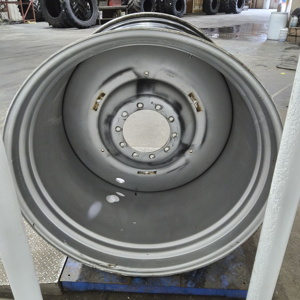 38"W x 46"D, Case IH Silver Mist 10-Hole Formed Plate , -0.88" Offset