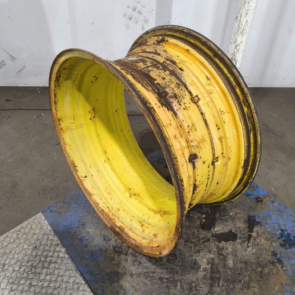 15"W x 30-28"D, John Deere Yellow Double Bevel