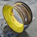 15"W x 30-28"D, John Deere Yellow Double Bevel