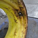 15"W x 30-28"D, John Deere Yellow Double Bevel