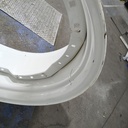 15"W x 34"D, Ford / New Holland White 12-Hole Waffle Wheel (Groups of 3 bolts)