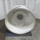 25"W x 38"D, Ford / New Holland White 10-Hole Formed Plate , -6.38" Offset
