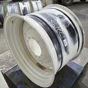 25"W x 38"D, Ford / New Holland White 10-Hole Formed Plate , -6.38" Offset