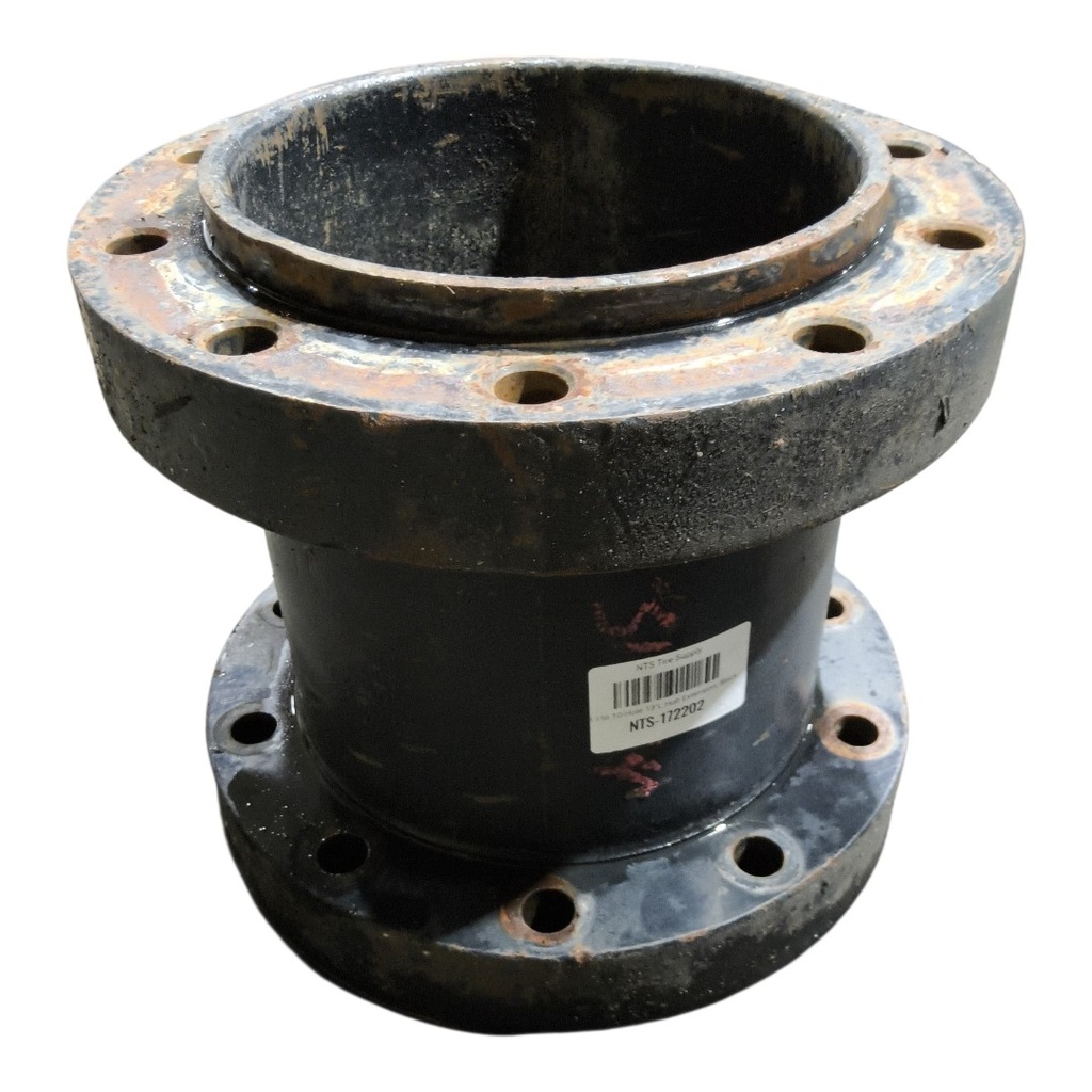 10 to 10-Hole 13"L Hub Extension, Black