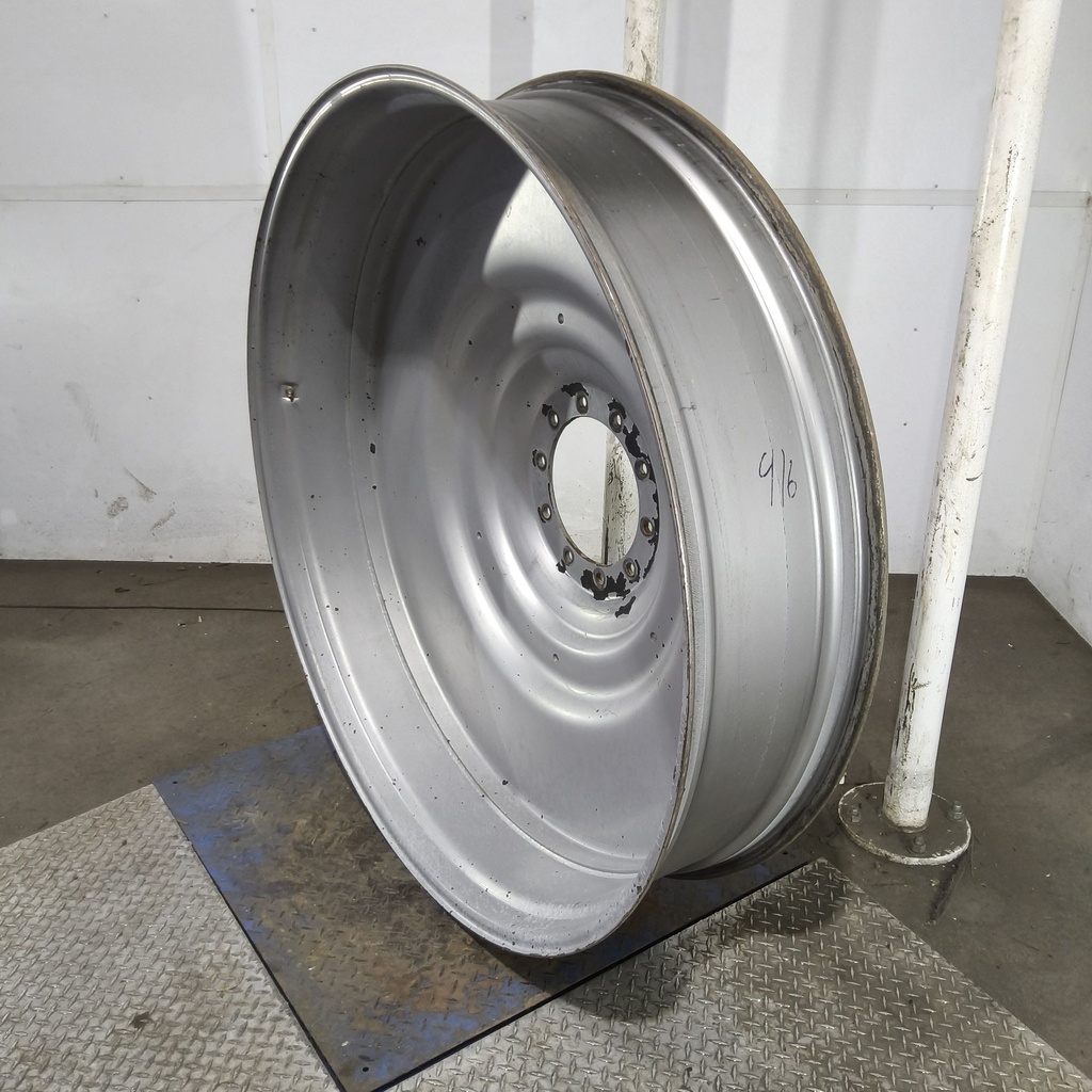 12"W x 54"D, Case IH Silver Mist 10-Hole Formed Plate , -9.25" Offset
