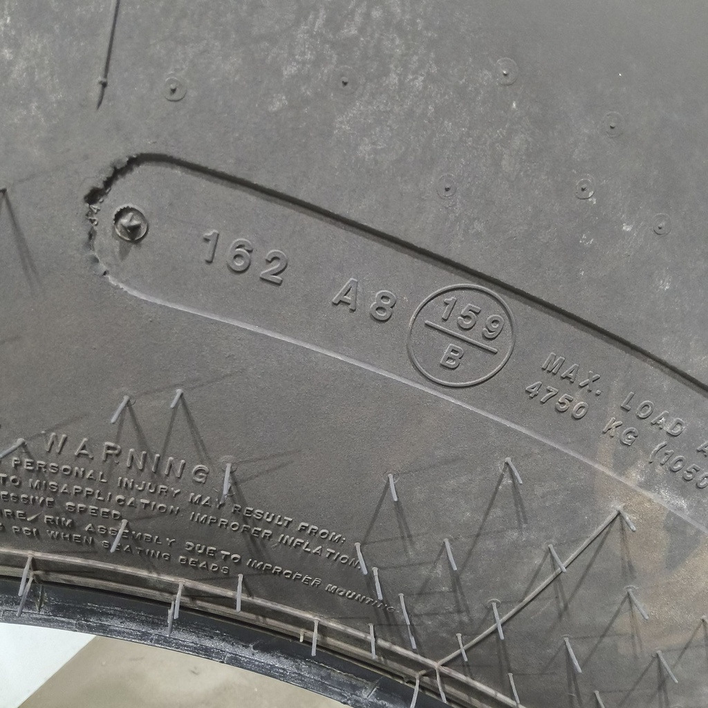 650/75R34 Goodyear Farm DT820 R-1W 162A8 75%