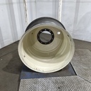 20"W x 34"D, Cream White / Versatile White 10-Hole Formed Plate , -15.38" Offset