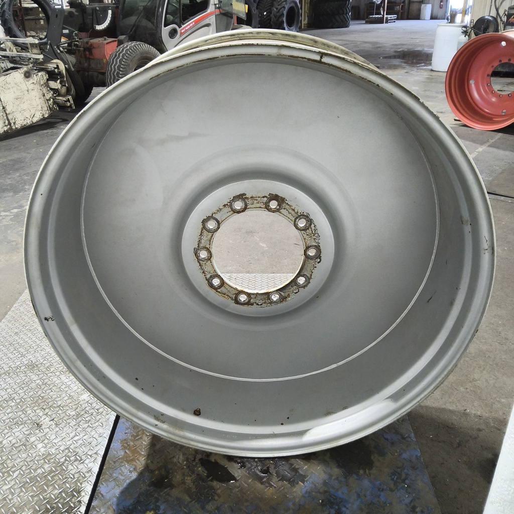 16"W x 46"D, Case IH Silver Mist 10-Hole Spun Disc , -0.69" Offset