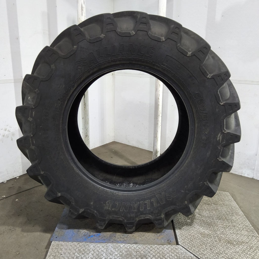 650/65R38 Alliance 365 Agristar R-1W 171D 85%