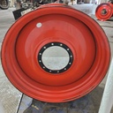 25"W x 46"D, Fendt/Agco Red 12-Hole Formed Plate , -7.62" Offset