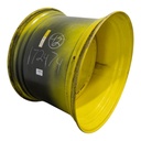 30"W x 42"D, John Deere Yellow 12-Hole Stub Disc , -0.75" Offset