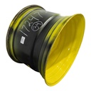 23"W x 34"D, John Deere Yellow 12-Hole Waffle Wheel (Groups of 3 bolts)