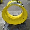 23"W x 34"D, John Deere Yellow 12-Hole Waffle Wheel (Groups of 3 bolts)