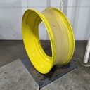 16"W x 46"D, John Deere Yellow 12-Hole Stub Disc , -3.25" Offset