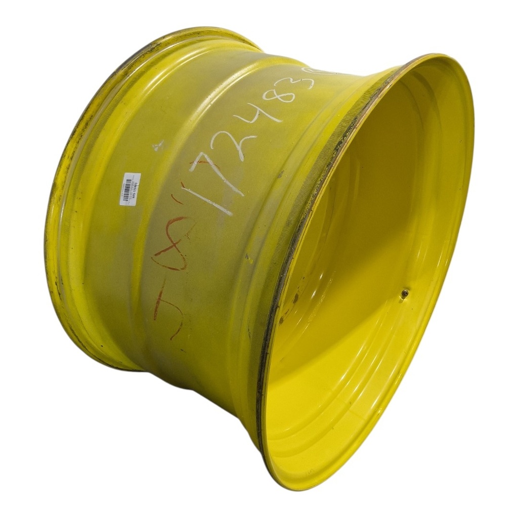 25"W x 42"D, John Deere Yellow 12-Hole Stub Disc , -3.75" Offset