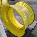 25"W x 42"D, John Deere Yellow 12-Hole Stub Disc , -3.75" Offset