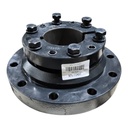 10-Hole Wedg-Lok OE Style, 5" (127mm) axle, Black