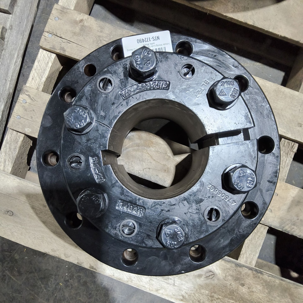 10-Hole Wedg-Lok OE Style, 5" (127mm) axle, Black