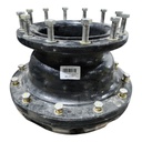 12 to 12-Hole 16"L FWD Spacer(2-PC OE Style), Black 15.5 Spacers