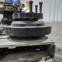 10-Hole Wedg-Lok OE Style, 4" (101.6mm) axle, Black