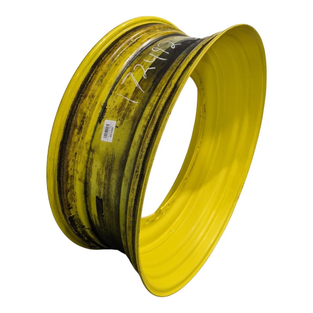 16"W x 46"D, John Deere Yellow 12-Hole Stub Disc , -3.25" Offset