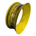 16"W x 46"D, John Deere Yellow 12-Hole Stub Disc , -3.25" Offset