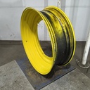 16"W x 46"D, John Deere Yellow 12-Hole Stub Disc , -3.25" Offset