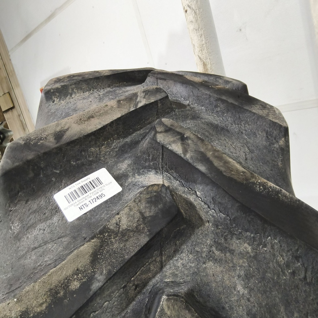 480/70R34 Goodyear Farm DT810 Super Traction R-1W 155B 50%