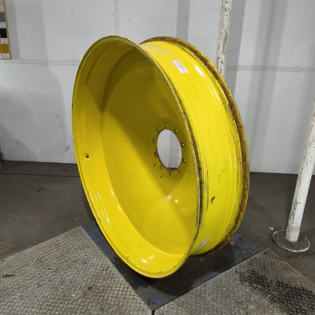 12"W x 54"D, John Deere Yellow 10-Hole Spun Disc , -9" Offset